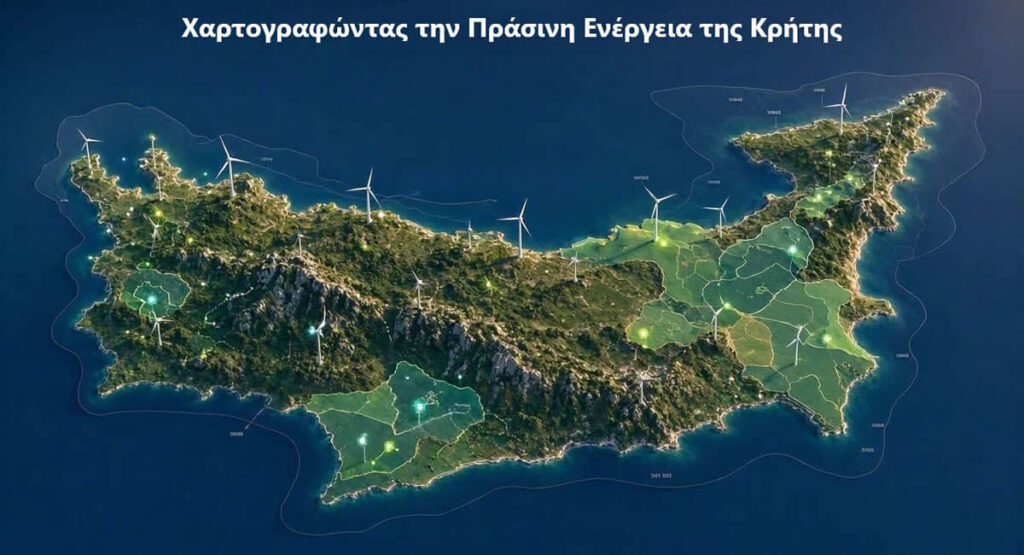 Χαρτογραφώντας την Πράσινη Ενέργεια της Κρήτης