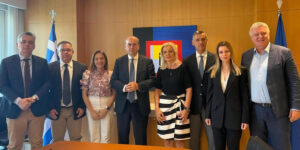 συνάντηση με τον αντιπρόεδρο της κυβέρνησης κωστή χατζηδάκη